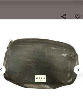 Wilo the Label Women's Mesh Crossbody Bag 9" x 6"